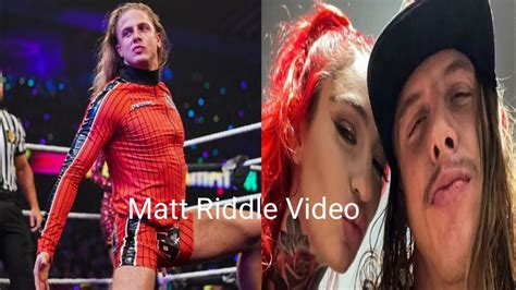 matt riddle snapchat|Matt Riddle: Update on how explicit video of 37